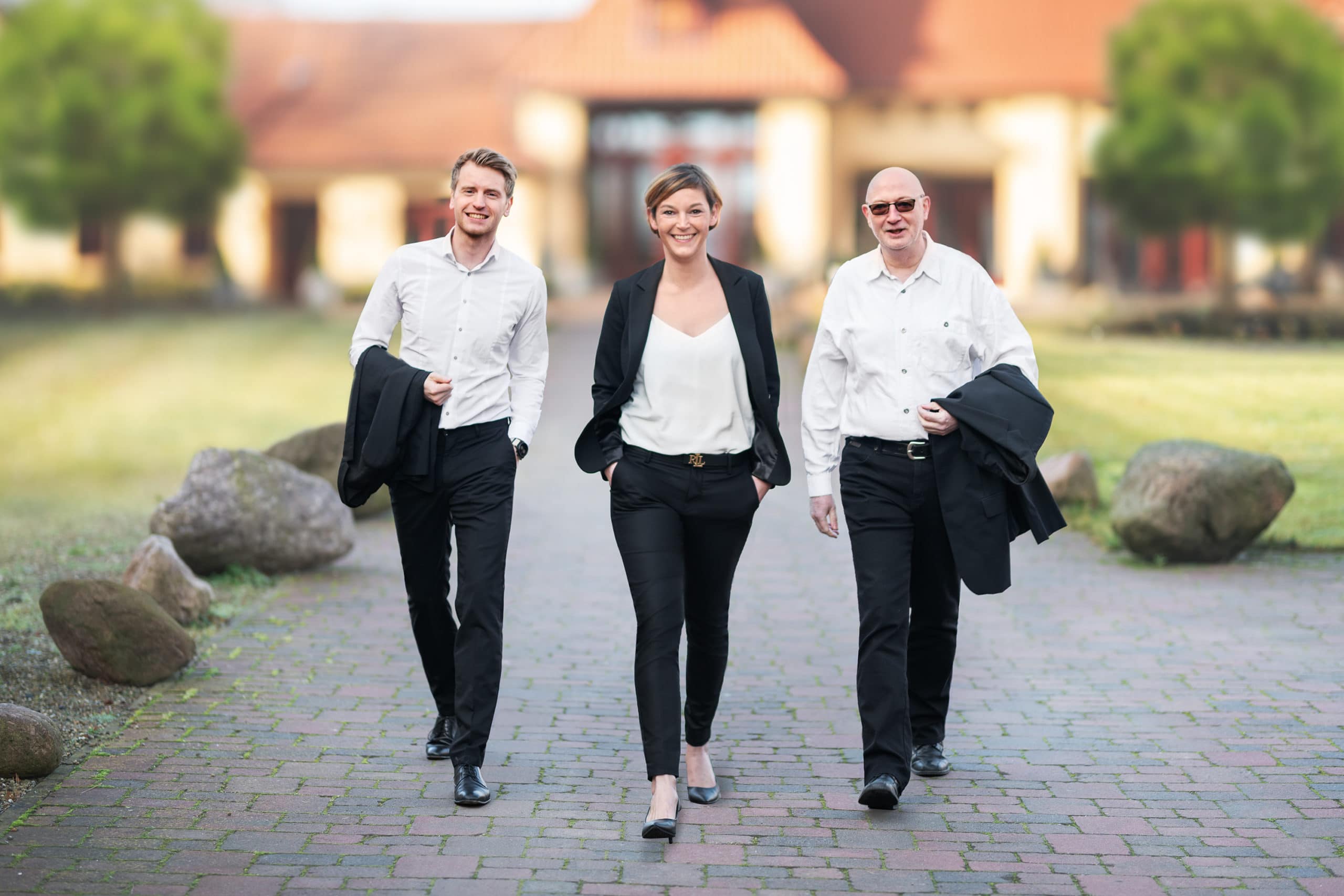 Image Aufnahme einer Event Agentur Businessportrait der Gesellschafter | Fotograf in der Region Osnabrück Münster Bielefeld für Imagefotografie