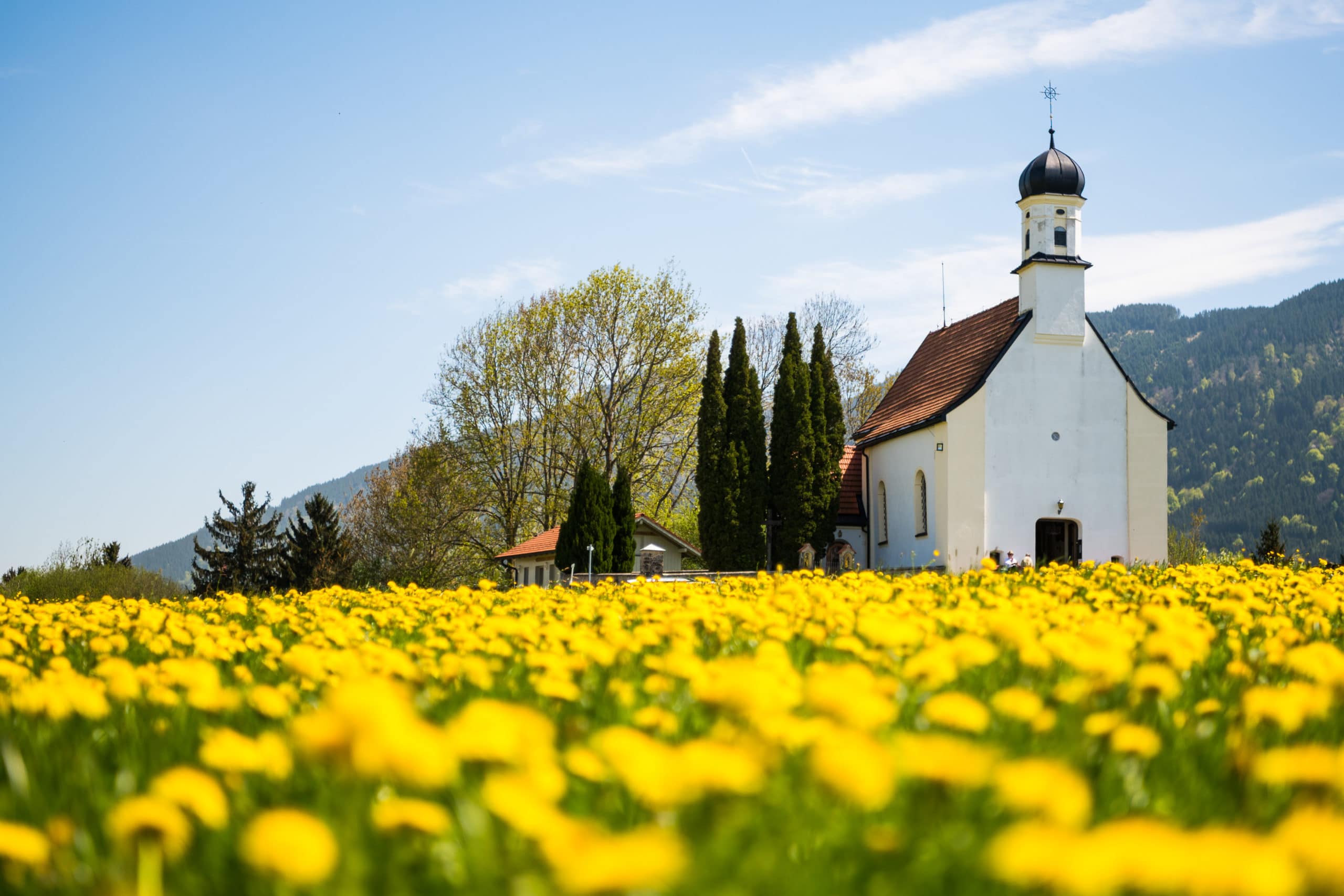 Weitere Landschaftsaufnahme einer kleinen Kapelle für Tourismus Zwecke | Werbefotograf in der Region Osnabrück Münster Bielefeld für Landschaftsfotografie