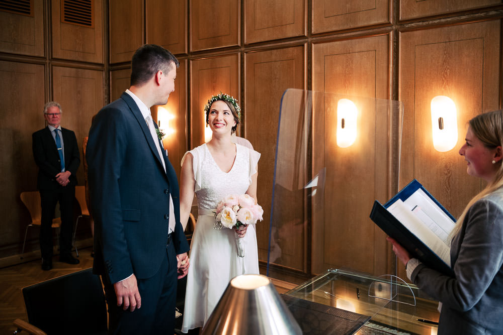 Standesamtliche Hochzeit in der Stadtwaage Osnabrück (trotz Corona)