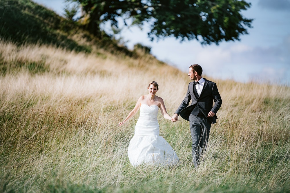 Hochzeitsfotograf Greven Brautpaar beim Fotoshooting 